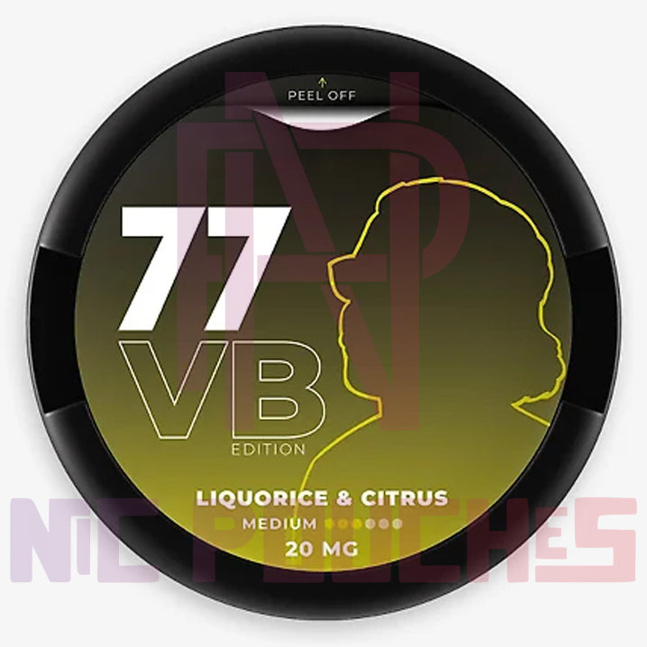 77 VB Edition Liquorice & Citrus 20mg